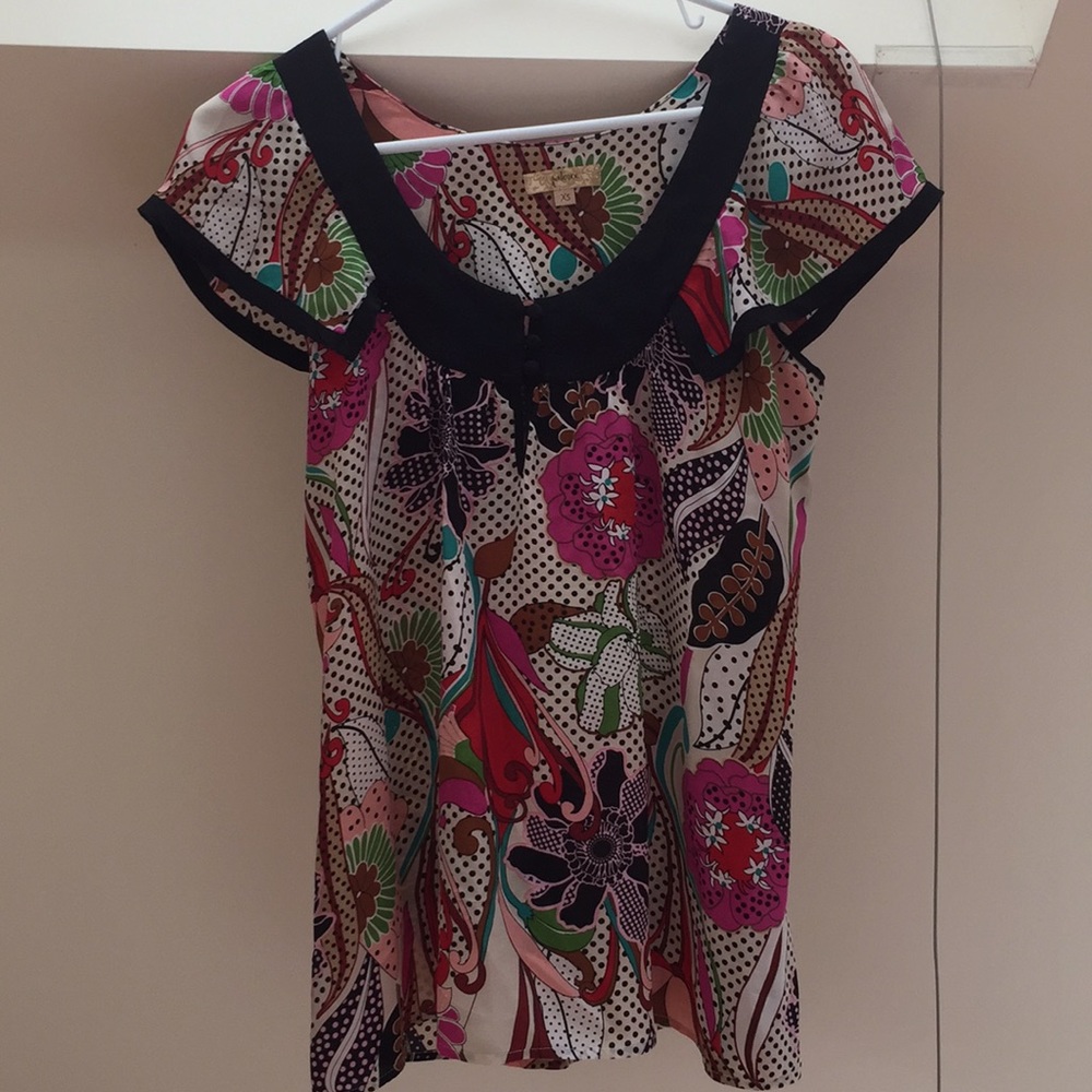 Jaloux top in great condition! 100% Silk.